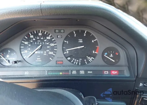 1986 BMW 325 E from USA, damaged, VIN WBAAB5402G9687538